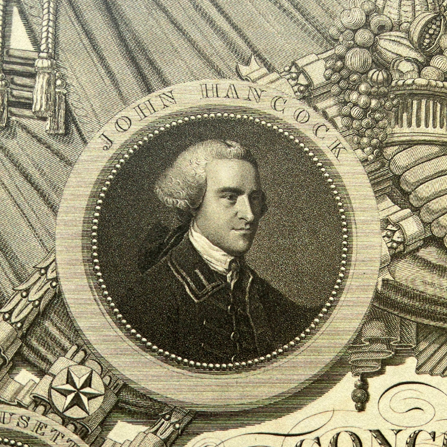 Historic "Declaration of Independence" engraving by publisher John Binns Archival print