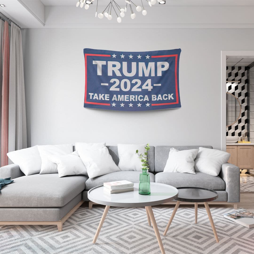 Trump 2024 Take America Back Flag 3' x 5' Size