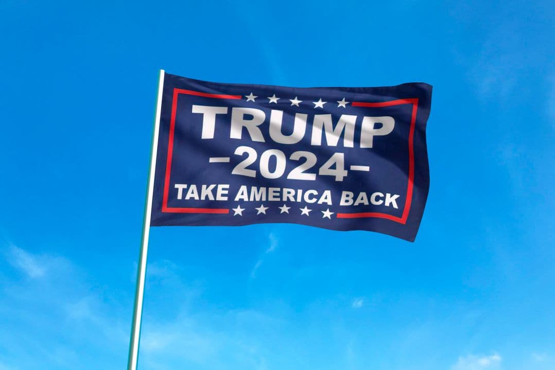 Trump 2024 Take America Back Flag 3' x 5' Size